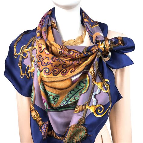 how to wear hermes silk scarf|vintage Hermes scarf patterns.